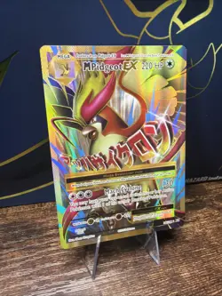 Pokemon Mega-Pidgeot-EX Evolutions Holo Full Art Ultra Rare Card 105/108 - Image 2