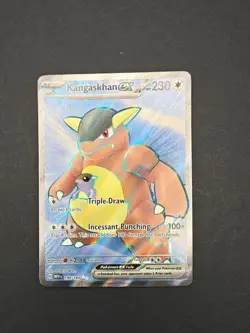 Pokemon Card Kangaskhan ex 190/165 Ultra Rare Pokemon 151 Near Mint - Image 1
