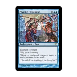 WOTC MtG Dissension Psychic Possession (R) NM - Image 1