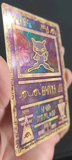 Pokemon TCG Ancient Mew Holo Card 1999/2000 X1 Swirl Near Mint - Image 5