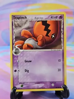 Pokemon TCG Dragon Frontiers Card | Trapinch (Delta Species) 68/101 Common - Image 1