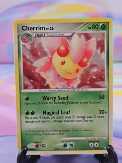 Pokemon TCG Diamond & Pearl Card | Cherrim Lv. 26 45/130 Uncommon MP - Image 1