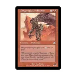 WOTC MtG Scourge Dragonspeaker Shaman (U) NM - Image 1