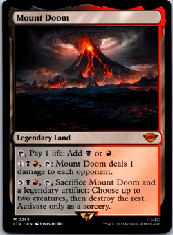 Mount Doom English The Lord of the Rings: Tales of Middle-earth M 258 - Image 1