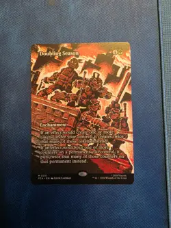 Doubling Season (Borderless) Teenage Mutant Ninja Turtles Source Material... - Image 1