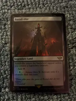 Barad-dur Universes Beyond: the Lord of the Rings: Tales of Middle-Earth Foil - Image 1
