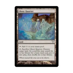 WOTC MtG Dissension Ghost Quarter (U) NM - Image 1