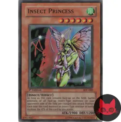 Yugioh Insect Princess IOC-080 Ultra Rare 1st Edition NM - Image 1