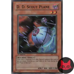 Yugioh D.D. Scout Plane IOC-012 Super Rare 1st Edition NM - Image 1
