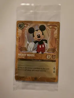 MICKEY MOUSE - True Friend - DISNEY Lorcana PUZZLE PROMO - Glimmer Foil 36/P2 - Image 1