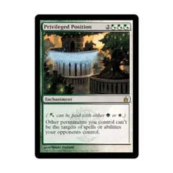 WOTC MtG Ravnica Privileged Position (R) NM - Image 1