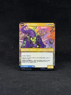 Norman Osborn - 0220 - M - Borderless - Foil - Marvel's Spider-Man - MTG - NM/M - Image 2