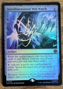 MTG Marvel Spider-Man, Interdimensional Web Watch - Foil - Image 1