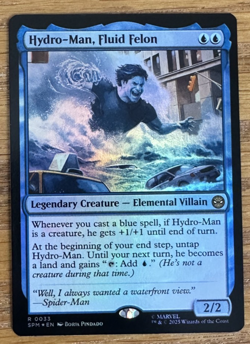 MTG Marvel Spider-Man, Hydro-Man, Fluid Felon* - Foil - Image 1