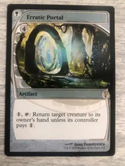 MTG Magic 1 x Erratic Portal #220 - MB2 - Future Sight Border - FREE SHIPPING - Image 1