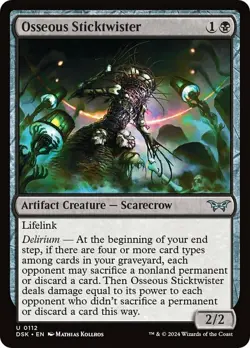 Osseous Sticktwister Light Play, English Magic the Gathering MTG Duskmourn: Hous - Image 1