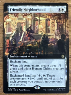 MTG Marvel Spider-Man, Friendly Neighborhood - Extended Art - Image 1