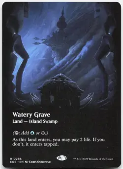 Watery Grave (Borderless) NM Normal R Edge of Eternities 286 - Image 1