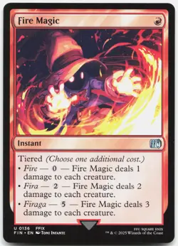 Fire Magic NM Normal U FINAL FANTASY 136 - Image 1