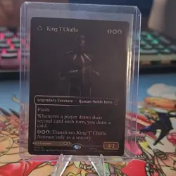 King T'Challa - Marvel Super Heroes - #0373 Mythic MTG NM - Image 4