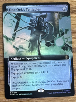 MTG Marvel Spider-Man, Doc Ock's Tentacles - Extended Art Foil - Image 1