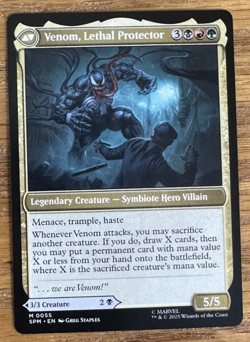 MTG Marvel Spider-Man, Eddie Brock / Venom, Lethal Protector - Image 2