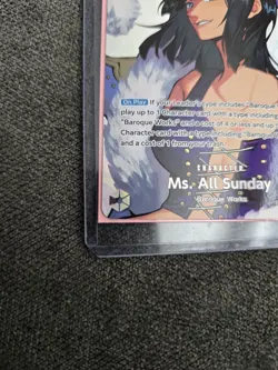 Ms. All Sunday OP04-064 SP Alt Art Holo - Image 4