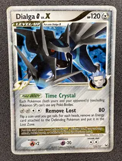 Pokemon Dialga G Lv. X 122/127 Platinum 2009 (MP) - Image 1