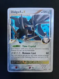 Dialga G LV.X Holo Platinum Pokemon Card 122/127 MP/HP - Image 1