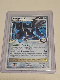 Pokemon TCG Dialga G LV.X 122/127 Platinum Ultra Rare MP - Image 1