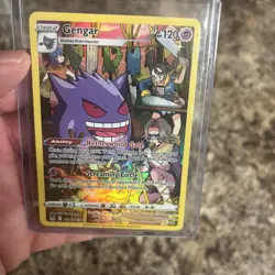 Gengar TG06/TG30 Trainer Gallery Lost Origin Pokemon TCG Holo NM Clean! - Image 1