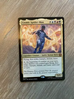 🔮 MTG: Cosmic Spider-Man Marvel's Spider-Man Regular -Ships Immediately - Image 1