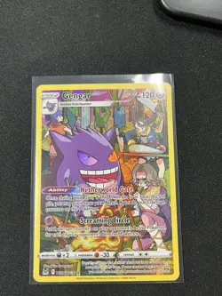Pokemon Gengar TG06/TG30 Trainer Gallery Full Art Holo Lost Origin TCG Single - Image 2