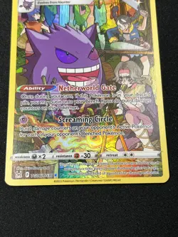 Pokemon Gengar TG06/TG30 Trainer Gallery Full Art Holo Lost Origin TCG Single - Image 5