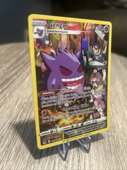 Pokemon Gengar TCG Full Art Trainer Gallery TG06/TG30 Near Mint, Lost Origin - Image 2