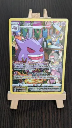 Pokemon TCG Gengar TG06/TG30 Full Art Trainer Gallery Lost Origin - Image 1