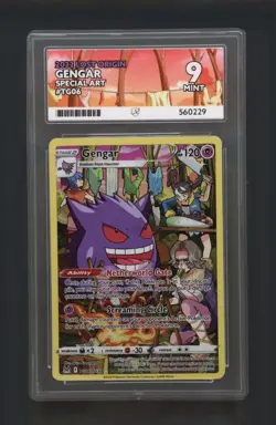 Pokemon Gengar TCG TG06/TG30 Lost Origin Trainer Gallery Special Art Ace 9 - Image 1