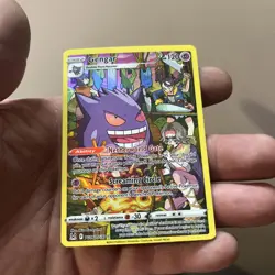 Pokemon Gengar TCG TG06/TG30 Lost Origin Trainer Gallery Special Art L/P - Image 1