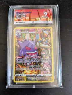 Pokemon TCG Gengar Trainer Gallery TG06/TG30 Lost Origin ACE Grade 9 MINT - Image 1