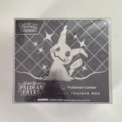 Pokemon Center Exclusive Paldean Fates ETB Elite Trainer Box New Sealed - Image 1