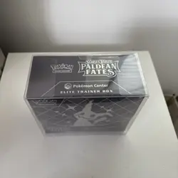Pokemon Center Exclusive Paldean Fates ETB Elite Trainer Box New Sealed - Image 2