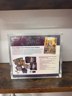 ✨ Pokemon Paldean Fates Elite Trainer Box ETB sealed with acrylic case - Image 2