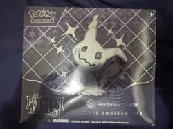 Pokemon Center Exclusive Paldean Fates ETB Elite Trainer Box New Sealed - Image 1
