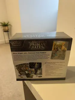 Pokemon Center Exclusive Paldean Fates ETB Elite Trainer Box New Sealed - Image 2