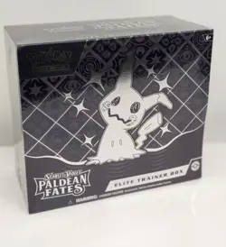 Pokemon Center Elite Trainer Box ETB Paldean Fates New Sealed, Mint Seal! - Image 1