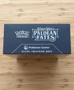 Pokemon Paldean Fates Pokemon Center Exclusive Elite Trainer Box ETB Sealed - Image 3