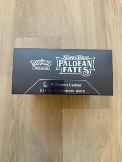 Pokemon Center Paldean Fates Elite Trainer Box ETB Sealed - Image 4