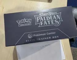 Pokemon Scarlet & Violet Paldean Fates Elite Trainer Box ETB Sealed New - Image 4