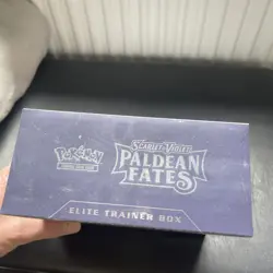 Pokemon Scarlet & Violet Paldean Fates Elite Trainer Box ETB Sealed New - Image 2