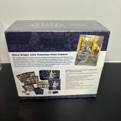 NEW SEALED Pokemon TCG Paldean Fates ETB Elite Trainer Box with Protector - Image 4